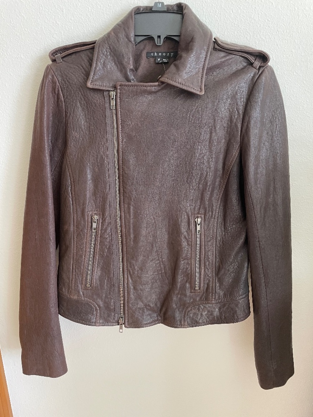 Brown Theory leather jacket